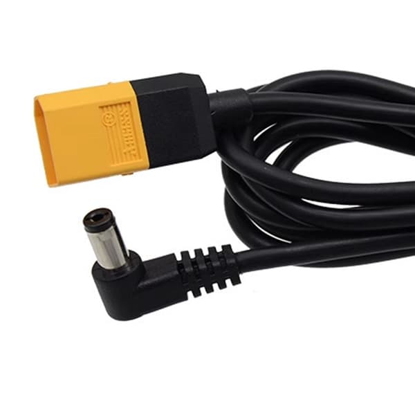 Profesjonell XT60 til 5.5X2.5Mm strømkabel for FPV-briller konverteringskabel konverteringstilbehør