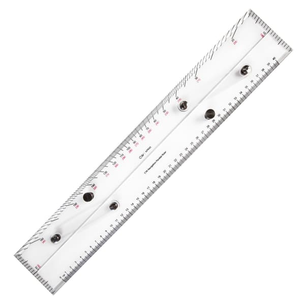 45 cm Marine Parallel Lineal til Navigation Kortplotning Punkt Parallel Lineal med Klar Skala