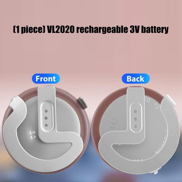 VL2020 Uppladdningsbart stabilt 3V-batteri stöder hållbar transport stabilt