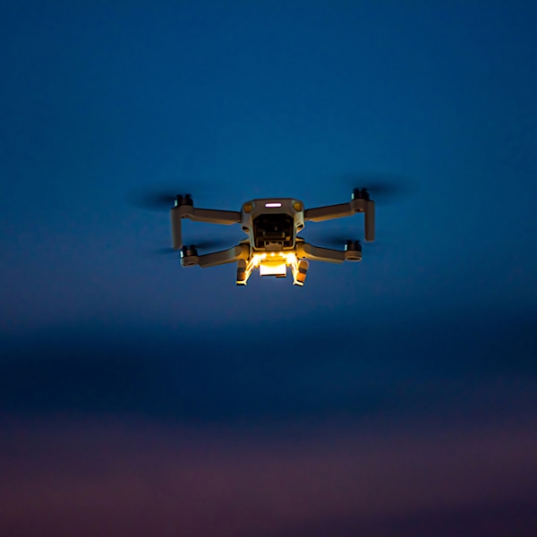 Mini 2 LED Landningsställ Vikbart Nattflyg Förlängd Skid för Mavic Mini/Mini 2