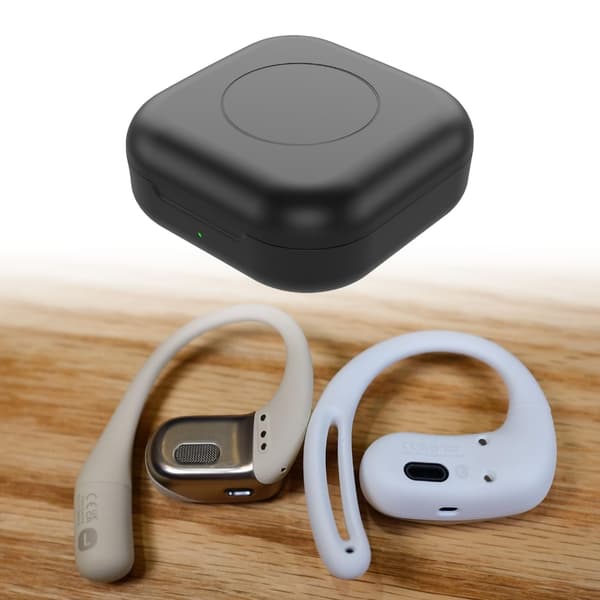 Reiseørepropp-ladeetui med 600mAh, hurtiglading 2,5 timer, LED-statuslys for T910-ørepropper