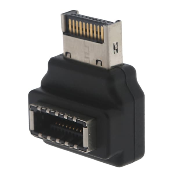 Tietokoneadapteri USB 3.1 Type-E Naaras - Type-E Uros Adapteri Piirisuoja