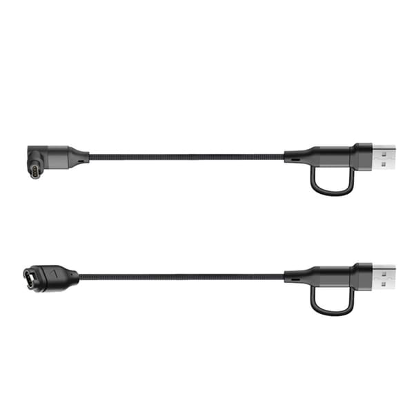 Strømadapter Magnetisk Kontakt USB/USB C Ladekabel Ledning for 8/7/6/5 Klokke null - Elbow