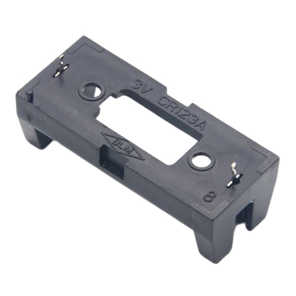 2 STK CR123A 16340 LIR123A Batteriholder 3V Oppbevaringsboks For PCB Loddemontering