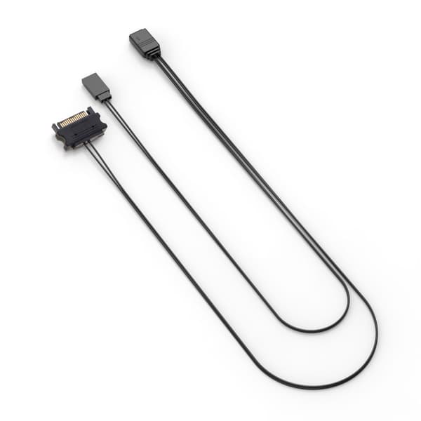 1 kpl 5V 3Pin 5V 3Pin ARGB-ohjaimet SYNC-sovittimet kaapeli emolevyille SYNC White