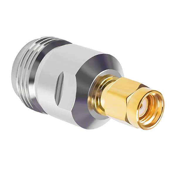 N Naaras - SMA Uros Suora RF-liitinadapteri 50ohm