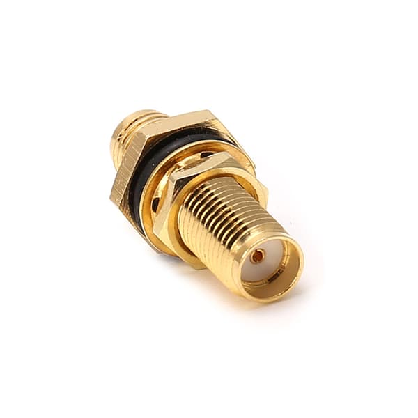 SMA Hunn Jack RF-kontakt Rett Koaksial Konverter Adapter Panelmontering O-Ri