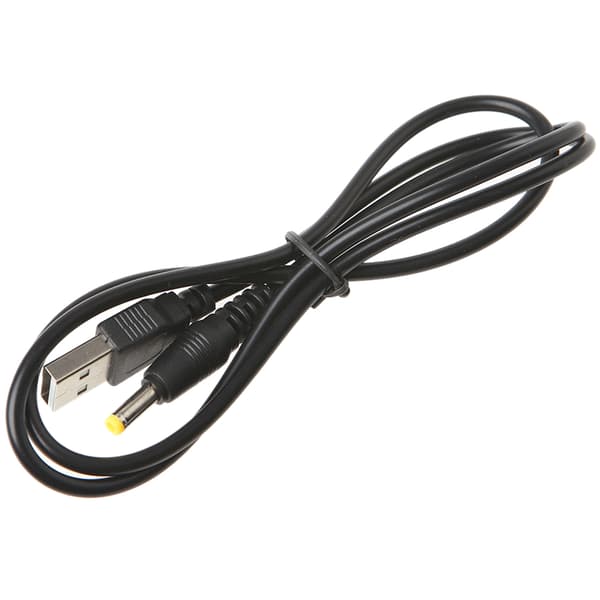 USB 2.0 han til DC 4.0x1.7mm 5 volt DC stik oplader tønde stik strøm