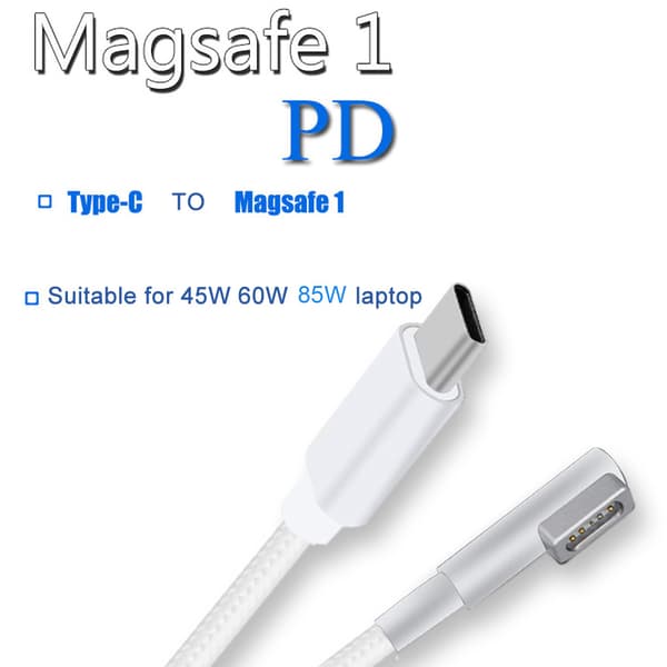 Højkvalitets computerkabel USB C Type-C til opladningsadapter 85W PD computerkabeladaptere