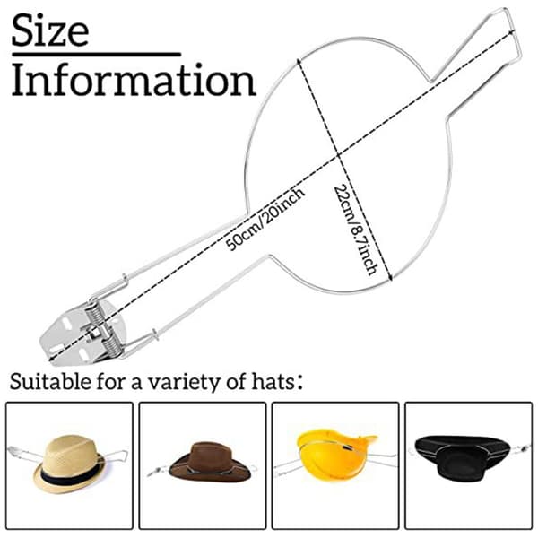 Hatteklips Hengende Stativ Cowboyhatt Holder for Lastebil SUV Solid Bil Hatt Krok Henger