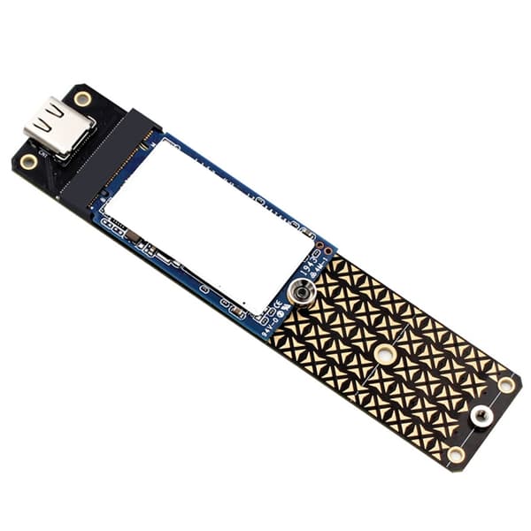 M.2 SSD-levyt USB C -sovittimeen 10 Gbps:n nopeudella, kiintolevysovitin