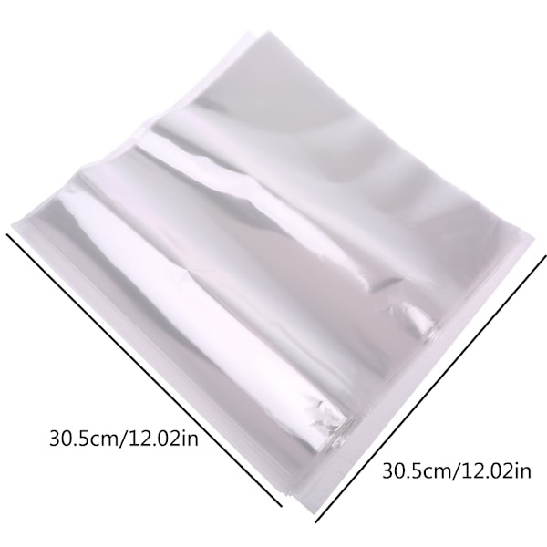 Skivskydd för LP-omslag 12 tum, 50-pack