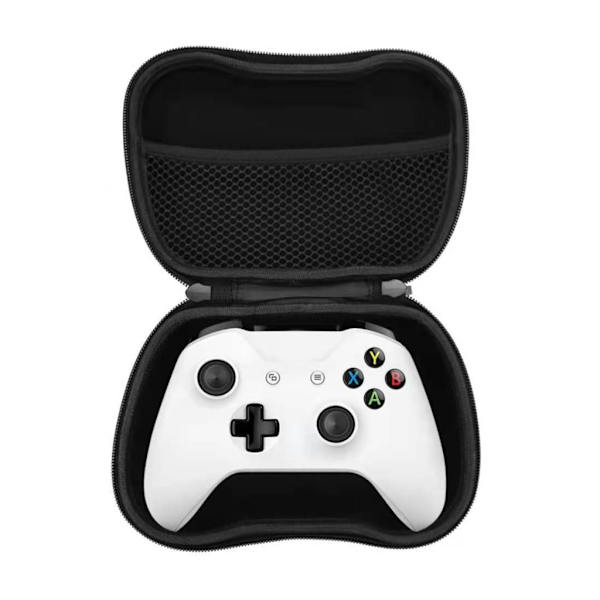 Opbevaringspose til spilcontroller, ridsefast beskyttelseshårdt etui, slagfast bæretaske til controller White