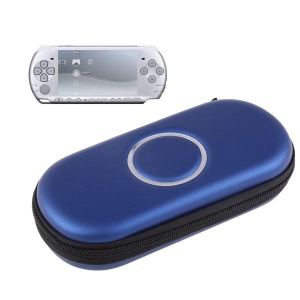 Hard for Shell förvaringsväska för PSP 1000 2000 3000 Console Portable EVA Waterproof Blue