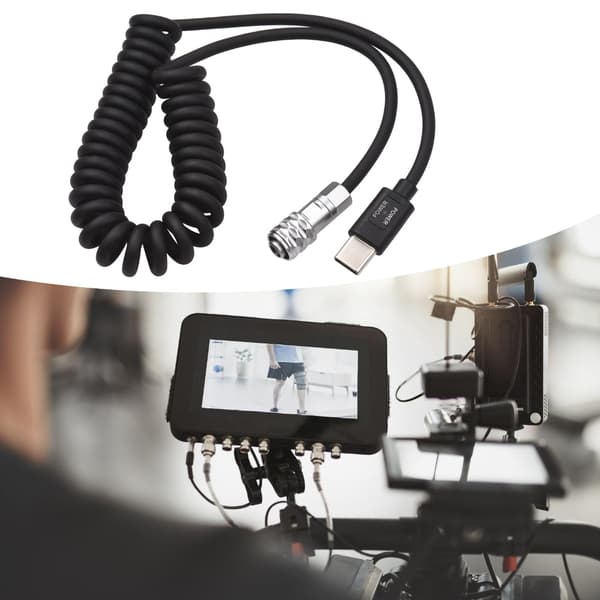 USB PD Strømkabel til BMPCC 4K 6K Hurtig Opladningsløsning