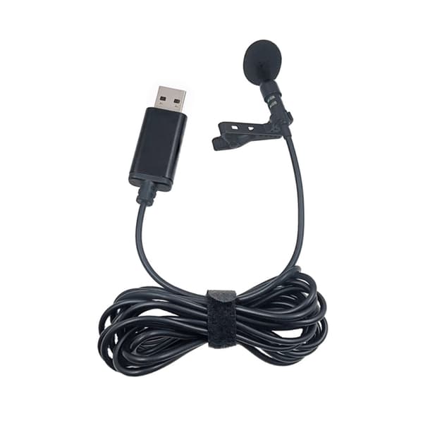 Mini USB-mikrofon, slag DV Lavalier Mic Bärbara externa stereomikrofoner