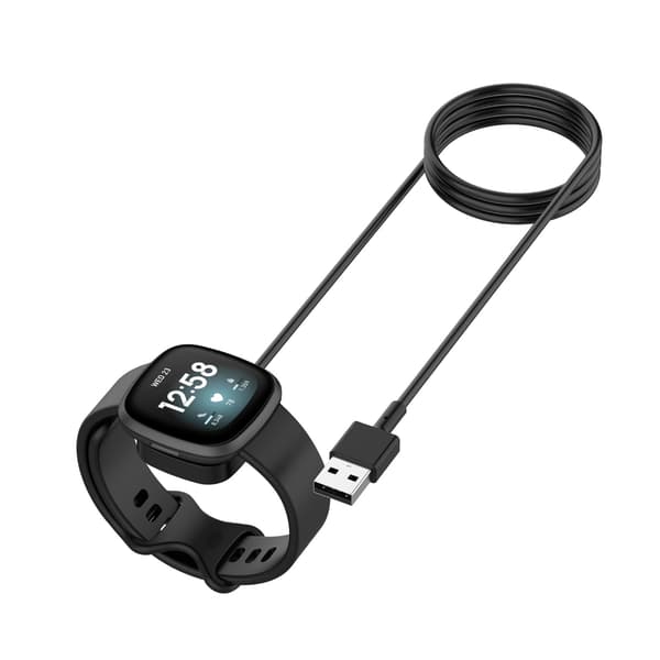 100 cm USB-opladerbase vugge ur opladningsdockkabel magnetisk opladerbase til Versa3/4 til Sense 2/Sense