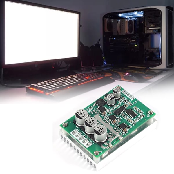 Borstlös Hall-fri Motorregulatormodul DC12-36V 15A Motordrivkort