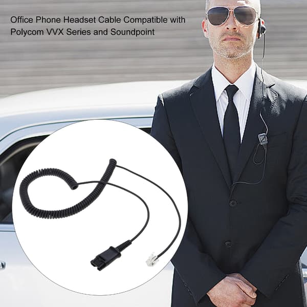 Headsetkabel til flere modeller til QD-headset - nem telefonintegration