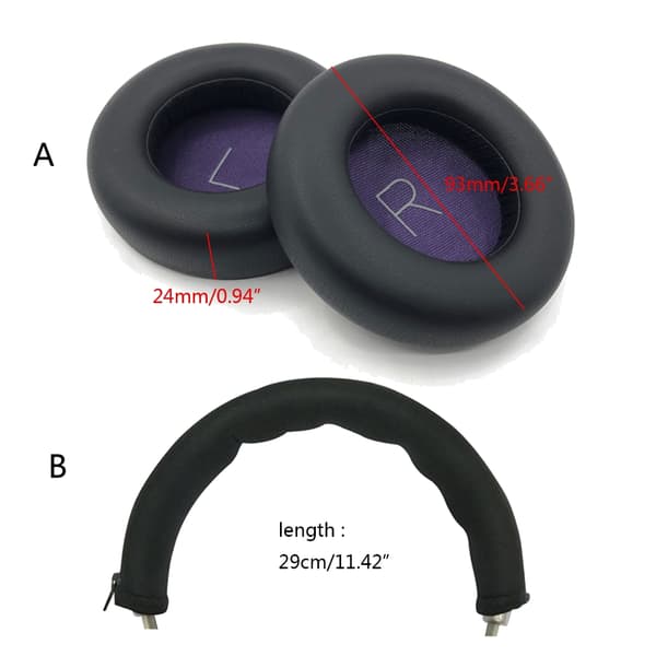 PRO 1 Headset Ørepude Ørekopper - Reparation af hovedtelefonbøjle null - Earpads