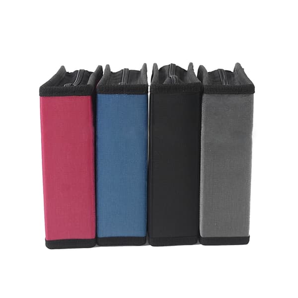 CD DVD hefteholder CD DVD-plater stoffveske CD/DVD-etui - Organizer Rose Red
