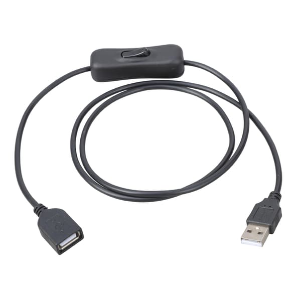 USB-forlængerkabel USB 2.0 han til hun forlængerledning med kontakter til pc