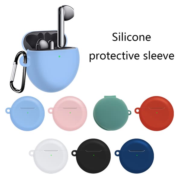 4 ørepropper opladningsetui blød silikone Dark blue