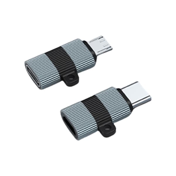 USB C Naaras - MicroUSB Uros Adapterit Type C - MicroUSB Laturi Adapterit Puhelimelle null - Type C male