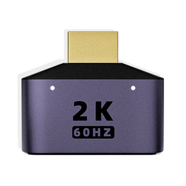 Splitter 1 in 2 ut strömförsörjd videosplitter stöder UltraHD 1080P