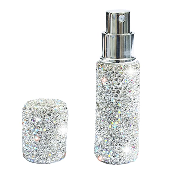 Strass Tom Bärbar Sprayflaska Eterisk Olja Glas Parfymflaska