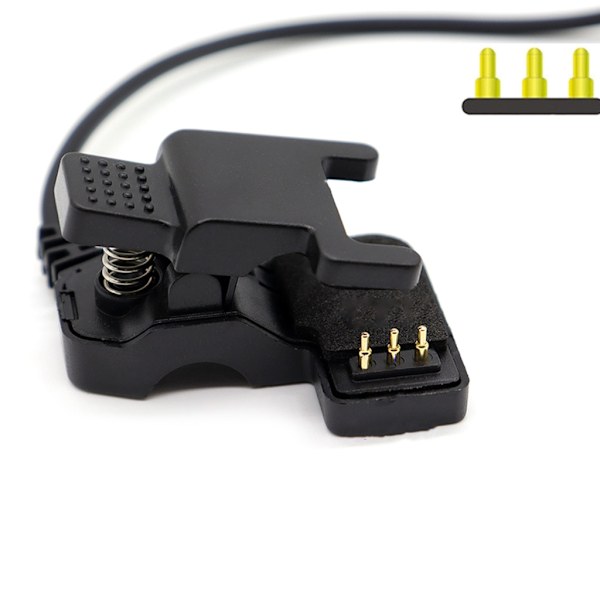Ersättnings USB-laddare Laddningskabelklämmor för TW64 68 för Smart Band Kabeladapter för Smart Watch Laddningstillbehör 3P C1 3MM