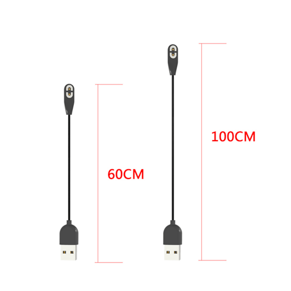 USB Laddningskabel Datahållare Strömladdare Adapter Docka Magnetiskt Fäste Vagga Lämplig för After ShokzAS800 ASC100SG 60cm