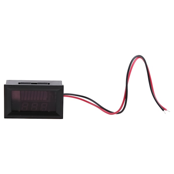 Digital Voltmeter Spänningsmätare Batterikapacitetsindikator Batterimätare 15V-72V Spänningsdisplay Professionell Mätare