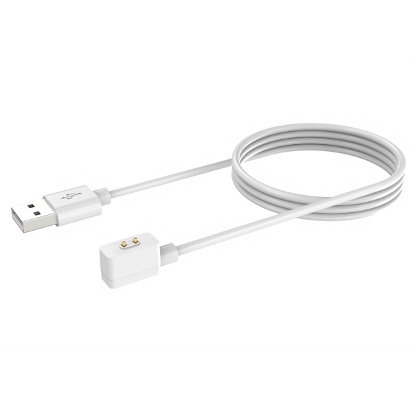 Strömförsörjningsadapter Magnetisk Laddare USB Laddningskabel Linjestativ för Watch 4 Black 60cm