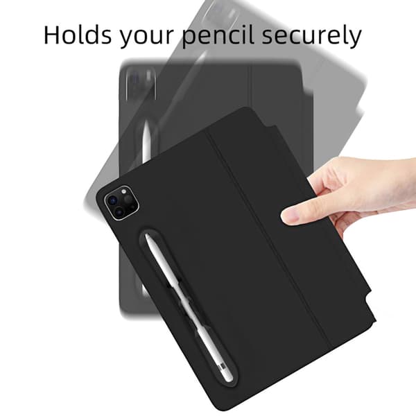 Lett stativ laget av mykt silikonmateriale for Pencil 1. og 2. generasjon Black