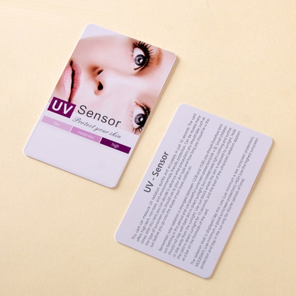 UV-testkort 10-delade testremsor UV-testkort UVB-testremsor Skin for Protec