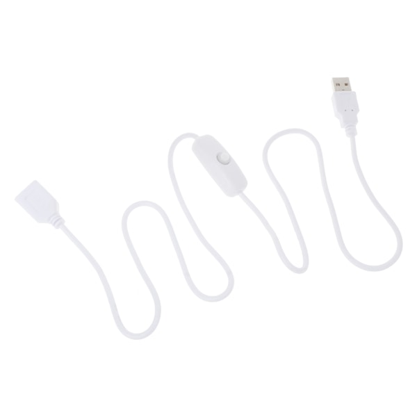 USB-förlängningskabel med strömbrytare 5V strömförsörjningskabel för USB-headset LED-remsa