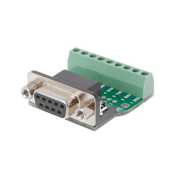 DB9 Han/Hun D-SUB Adapterplade Stik RS232 Seriel Til Terminalkort Sig Mal e