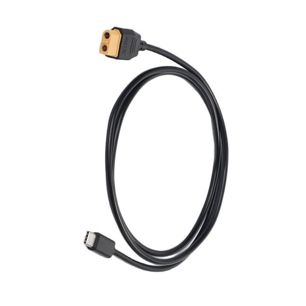 USB C til XT60 Adapterkabel 100W 20V/5A til Solceller og FPV-skærme