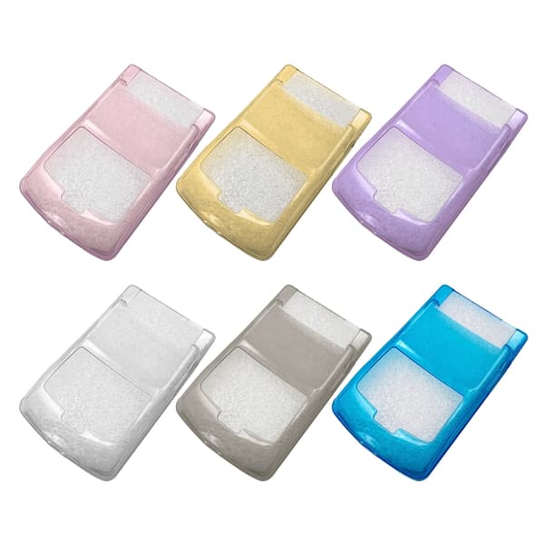 Mykt TPU-deksel til GBC Game Console Crystal Shells Protections Sleeve Transparent