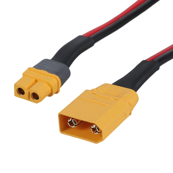 2ft til 12ft Adapterkabel XT60 Hun til XT90 Han Forlængerledning til Solpanel 61cm
