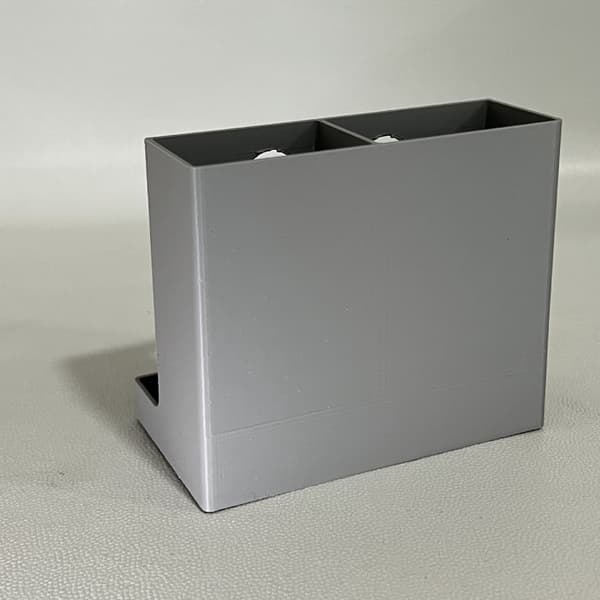 Batteriopbevaringsholder Batteriboks Etui Garage Holder LR06 LR03 Batterier