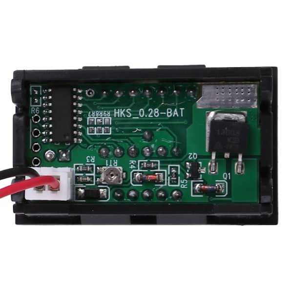 Digital Voltmeter Spänningsmätare Batterikapacitetsindikator Batterimätare 15V-72V Spänningsdisplay Professionell Mätare