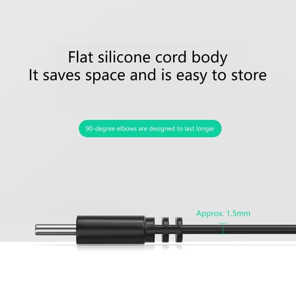 USB C - USB 2.0 -sovitin USB-sovitin OTG-kaapeli USB C -uros - USB-naaras OTG 5cm Bend up down bare