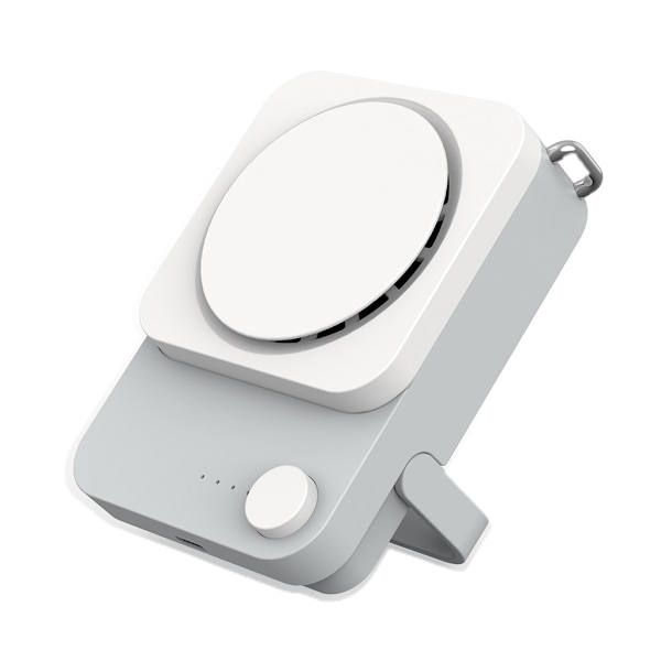 Portabel Halsfläkt Mini USB-laddning Luftkylare Batteridriven Med Snodd