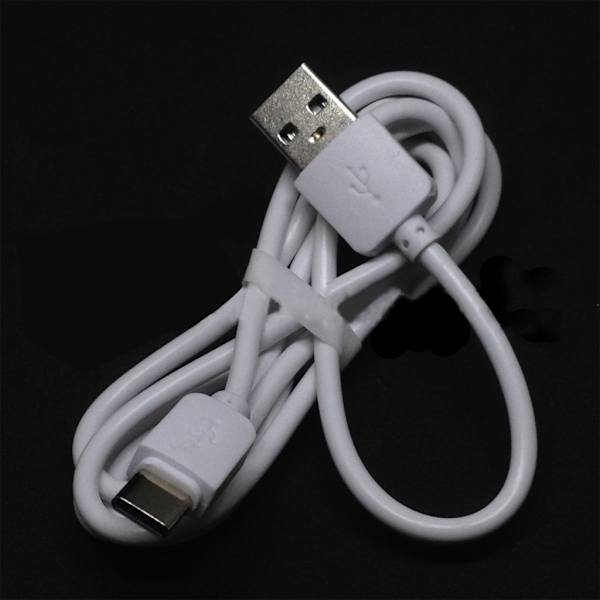 Effektivt 1m hvidt USB til MicroUSB Type C-kabel til Scribe e-læsere TypeC