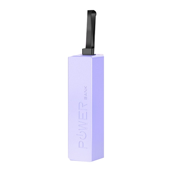 Batterilåda Hölje Stöd för 18650 Batterier Skydd (Utan Batteri) The purple