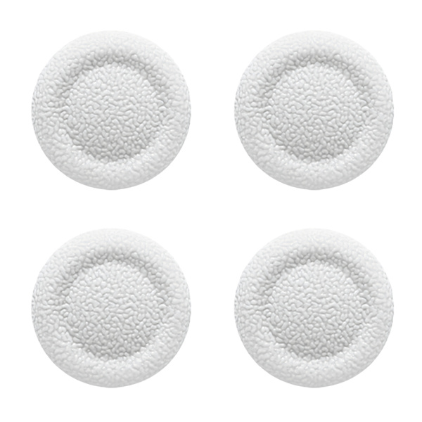 Erstatnings-joystick TPE-hetter Spilltilbehør for spillkontroller White