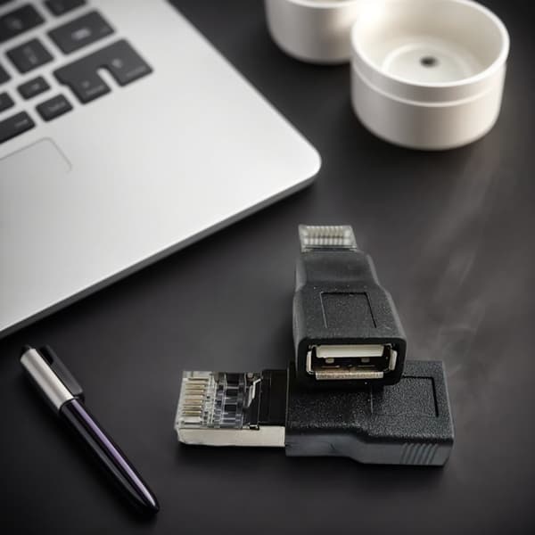 USB Hunn Til RJ45 Hann Adapter Konvertere For Allsidighet Enhetskompatibilitet
