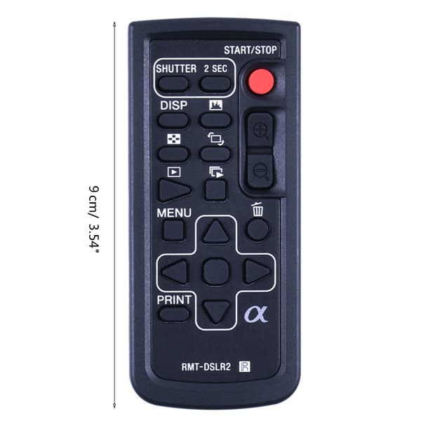 Fjernkontrollerstatning for kamera A6400 A9 A7RIII Lang kontrollavstand
